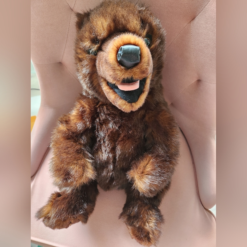 Disney Wilderness Lodge Resort Bear Puppet Plush
